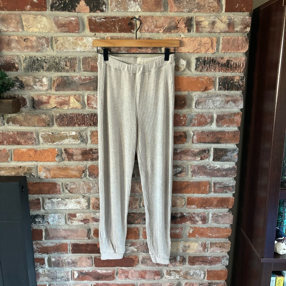 Reformation Ribbed Tank & Jogger Set in Beige - Picture 8 of 15